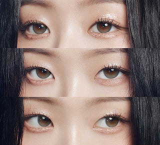 Gemhour Demeter 1-Day Ash Grey (10pk) Natural Color Contact Lens for Dark Eyes - EyeCandys