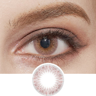 EyeCandys Attitude Glitter Pink (1 Pair) Color Contact Lens - EyeCandys
