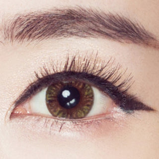 GEO Eyeniq 1-Day Brown (10pk) Natural Color Contact Lens for Dark Eyes - EyeCandys