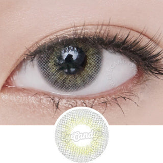 GEO Blenz Chic Grey Color Contact Lens for Dark Eyes - Eyecandys