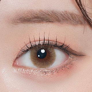 OTR Haruhana Lily Brown Natural Color Contact Lens for Dark Eyes - EyeCandys