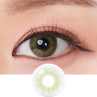 Olola Heiress Olive (KR) Natural Color Contact Lens for Dark Eyes - EyeCandys
