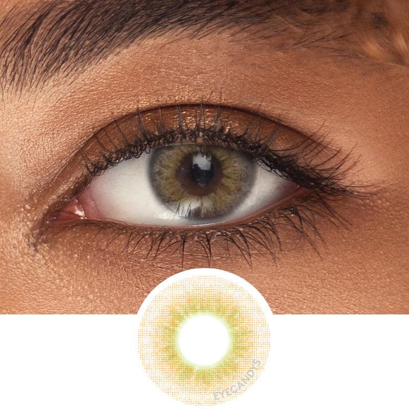 Light Brown Eyes Freckled Face Light Skin Tone's Code & Price