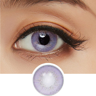 Innovision Luxury Violet Natural Color Contact Lens for Dark Eyes - EyeCandys