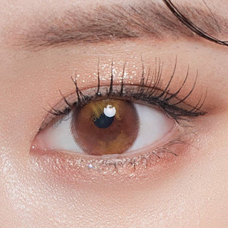 OTR Juicy Gemme Topaz Orange Natural Color Contact Lens for Dark Eyes - EyeCandys