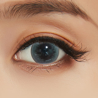 EyeCandys Pink Label Silicone Hydrogel Juju Grey Colored Contacts Circle Lenses - EyeCandys
