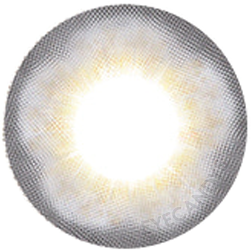 LensMe Aloha Bloom Grey Colored Contacts Circle Lenses - EyeCandys