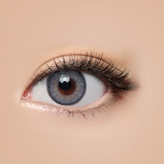 LensMe Makeover Europe Queen Grey (4pk) Colored Contacts Circle Lenses - EyeCandys