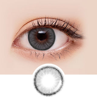 LensMe Makeover Holive Grey Colored Contacts Circle Lenses - EyeCandys
