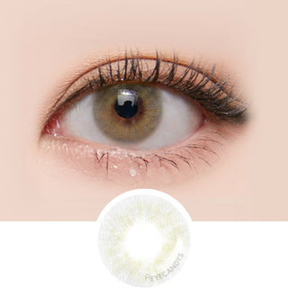 LensMe Makeover Milkin Grey colored contacts circle lenses - EyeCandy's