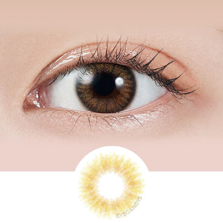 Molak Coral Brown (10pk) Color Contact Lens - EyeCandys