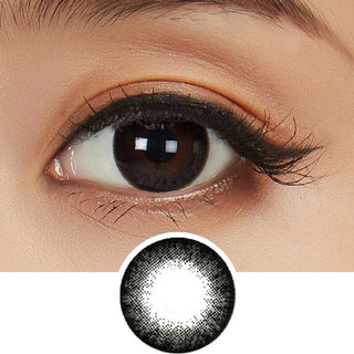 NEO Monthly Extra Dali Black Color Contact Lens - EyeCandys