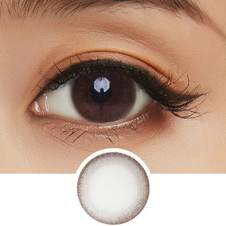 NEO Monthly Monet Brown Color Contact Lens - EyeCandys
