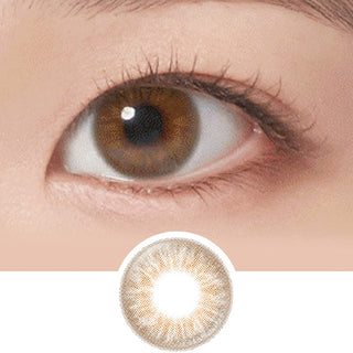 NEO Neoism Pure Orange Brown (50pk) Colored Contacts Circle Lenses - EyeCandys