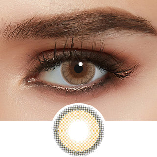 N's Collection Lemonade Brown (10pk) Colored Contacts Circle Lenses - EyeCandys
