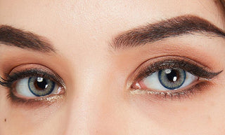 Lumine Renaissance Grey Color Contact Lens for Dark Eyes - Eyecandys