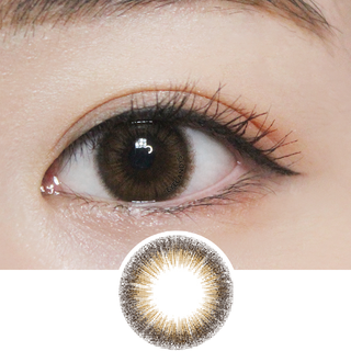 Pink Label Salamanque Brown Colored Contacts Circle Lenses - EyeCandys