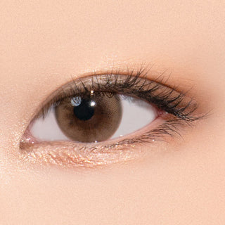 Gemhour Selene Hazel Natural Color Contact Lens for Dark Eyes - EyeCandys