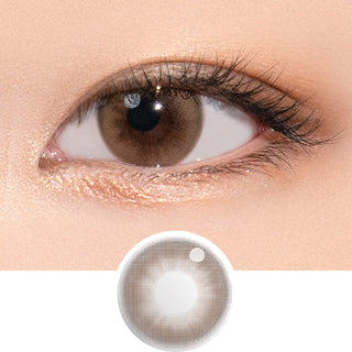 Gemhour Selene Hazel Natural Color Contact Lens for Dark Eyes - EyeCandys