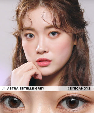 Clalen Astra Estelle Grey (30pk) Color Contact Lens - EyeCandys