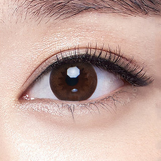 Clalen Iris Alicia Brown (30pk) Colored Contacts Circle Lenses - EyeCandys