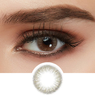 Clalen Astra Estelle Brown (30pk) Color Contact Lens - EyeCandys