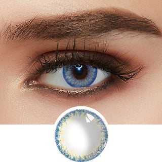 EyeCandys Spotlight Grey Color Contact Lens for Dark Eyes - Eyecandys