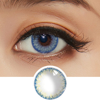 EyeCandys Spotlight Grey Color Contact Lens for Dark Eyes - Eyecandys