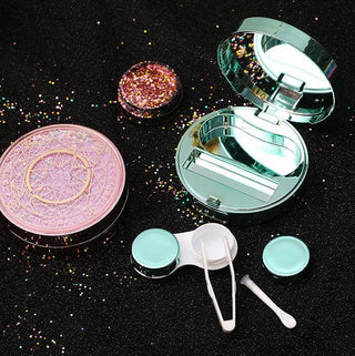 Magic Moon Contact Lens Case colored contacts circle lenses - EyeCandy's