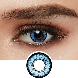 GEO Angel Blue Color Contact Lens - EyeCandys
