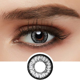 GEO Angel Grey Color Contact Lens - EyeCandys