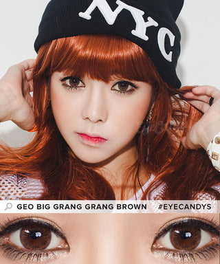 GEO Grang Grang Big Brown (KR) Color Contact Lens - EyeCandys