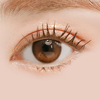 i-Sha Oriana Shade Brown Colored Contacts Circle Lenses - EyeCandys