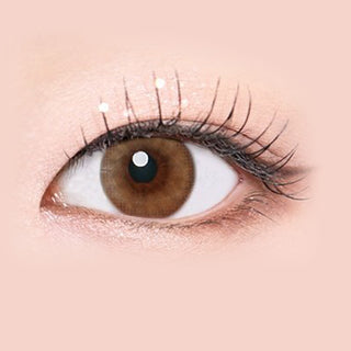 i-Sha Serenity Brown Colored Contacts Circle Lenses - EyeCandys