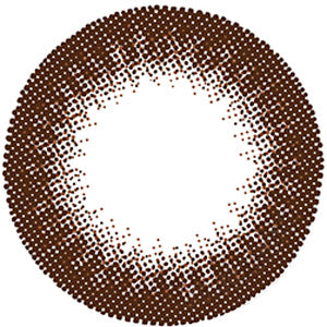 Feliamo 1-Day Shiny Brown (10pk) Colored Contacts Circle Lenses - EyeCandys