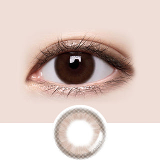 LensMe Eye Bridge Choco Colored Contacts Circle Lenses - EyeCandys