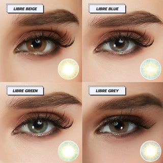 Limited Edition Libre Series (1 PAIR) colored contacts circle lenses - EyeCandy's