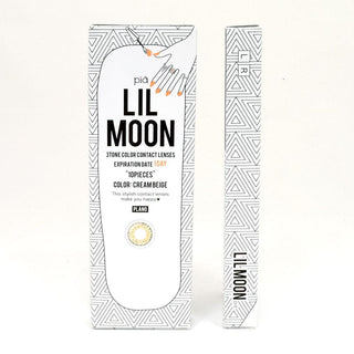 Lilmoon 1-Day Cream Beige (10pk) Color Contact Lens for Dark Eyes - Eyecandys