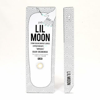 Lilmoon 1-Day Cream Grege (10pk) Color Contact Lens for Dark Eyes - Eyecandys