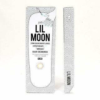 Lilmoon 1-Day Cream Grege (10pk) Color Contact Lens for Dark Eyes - Eyecandys