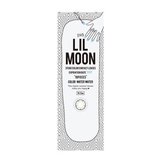 Lilmoon 1-Day Water Water Blue-Grey (10pk) Color Contact Lens for Dark Eyes - Eyecandys