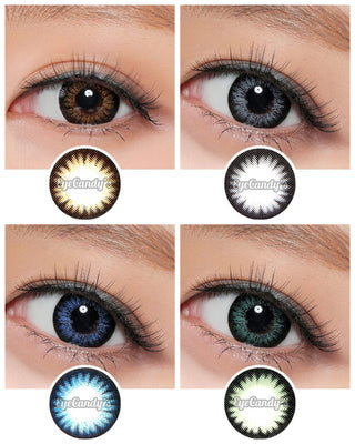 NEO Celeb Brown (KR) Colored Contacts Circle Lenses - EyeCandys