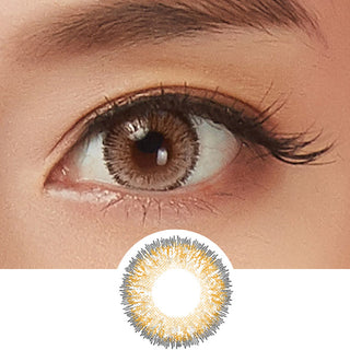 NEO Glamour Brown (Custom Toric) Color Contacts for Astigmatism - EyeCandys
