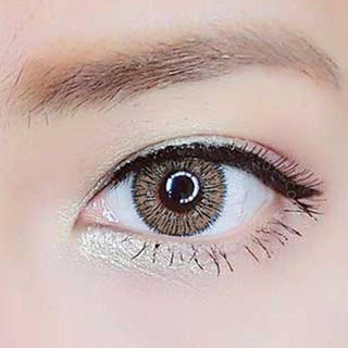 NEO Glamour Brown (KR) Color Contact Lens for Dark Eyes - Eyecandys