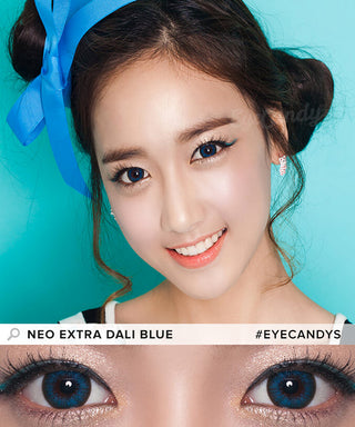 NEO Extra Dali Blue (KR) Color Contact Lens - EyeCandys