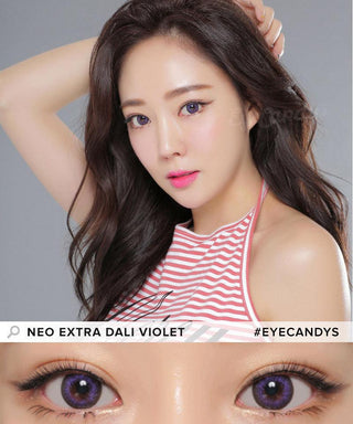 NEO Extra Dali Violet (KR) Color Contact Lens - EyeCandys