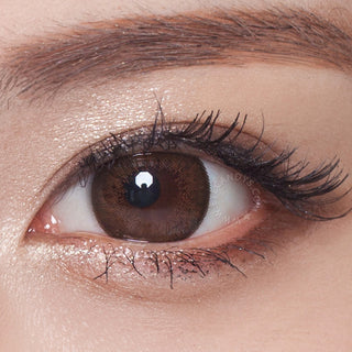 NEO Monthly Extra Dali Brown Color Contact Lens - EyeCandys