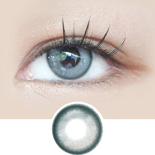 NEO Neoism Adiction Grey (12pk) Natural Color Contact Lens for Dark Eyes - EyeCandys