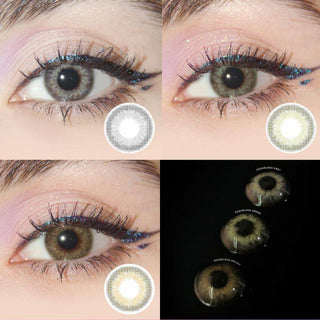 Limited Edition Sugarlook Grey Lens (1 PAIR) Color Contact Lens - EyeCandys
