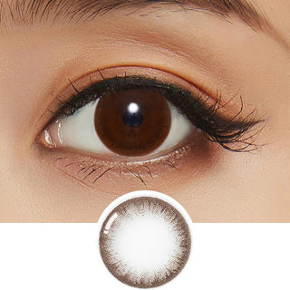 EyeCandys Pink Label Pointe Choco Colored Contacts Circle Lenses - EyeCandys